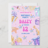 verjaardagsfeestje kaart (Voorkant)