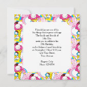 Verjaardagsfeestje Kawaii Ijs Super Schattig Kaart (Voorkant)