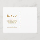 Verjaardagsfeestje Kinder dank u script één foto Briefkaart (Achterkant)