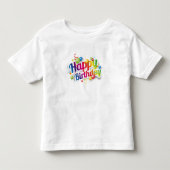 Verjaardagsfeestje Kinder Shirts (Voorkant)