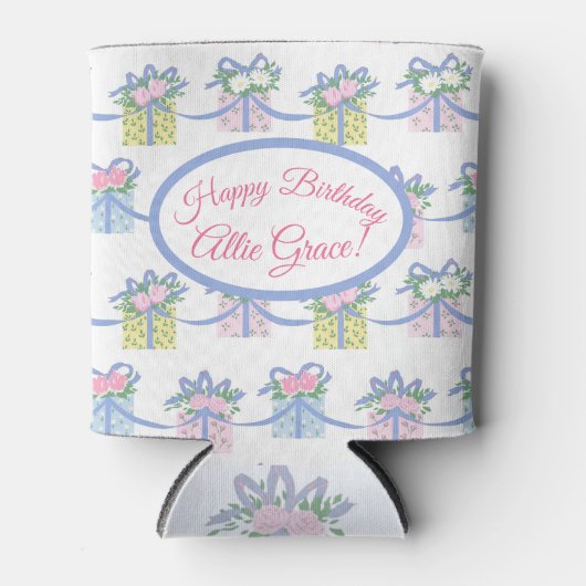 Verjaardagsfeestje Koelbox - Elke dag is een cadea Blikjeskoeler (Voorkant)