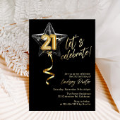 Verjaardagsfeestje, Laten we vieren,21, Eenentwint Kaart