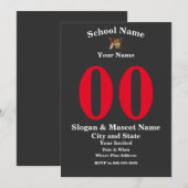 Verjaardagsfeestje Meisje Jongen 2024 Mam Papa Afs Kaart (Voorkant / Achterkant)