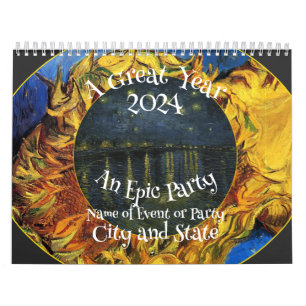 Verjaardagsfeestje Meisje Jongen 2024 Mam Papa Afs Kalender