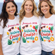 Verjaardagsfeestje Meisjes Aangepaste Cruise Zomer