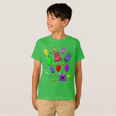 Verjaardagsfeestje met Aliens T-shirt (Voorkant volledig)