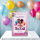 Verjaardagsfeestje met balletthema medium cadeauzakje