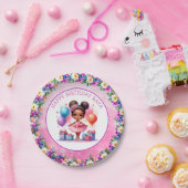 Verjaardagsfeestje met balletthema papieren bordje (Feest)