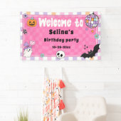 Verjaardagsfeestje met Halloween Spandoek (Insitu)