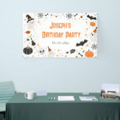 Verjaardagsfeestje met Halloween Spandoek (Beurs)
