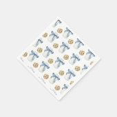 Verjaardagsfeestje met koekjes en melk servet (Hoek)