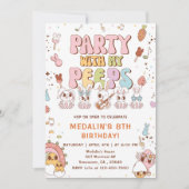 Verjaardagsfeestje met mijn vrienden kaart (Voorkant)