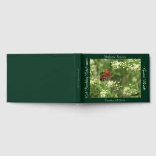 Verjaardagsfeestje, Naam, Oranje Vlinder, Groen Gastenboek