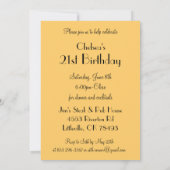 Verjaardagsfeestje of vrijgezellenfeest Cocktail M Kaart (Achterkant)