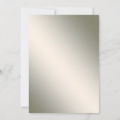 Verjaardagsfeestje Paarse roze bloemetjes Golden E Kaart (Achterkant)