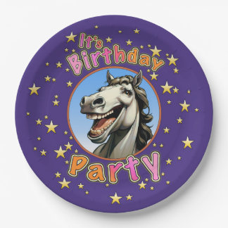 Verjaardagsfeestje Papieren Bordje