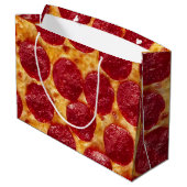 verjaardagsfeestje pepperonis pizza groot cadeauzakje (Achterkant Gekanteld)