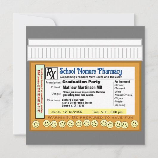 Verjaardagsfeestje RX voor plezier Kaart (Voorkant)