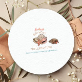 Verjaardagsfeestje Seashells Beach Kaart