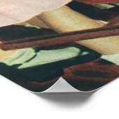 verjaardagsfeestje, speldenstaart op de ezel poster (Hoek)