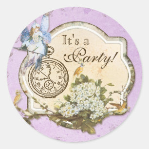 Verjaardagsfeestje Sticker of zegel - Faerie Princ