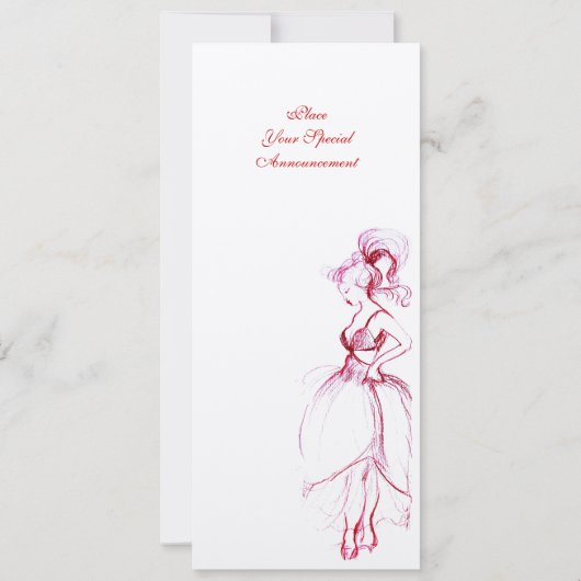 VERJAARDAGSFEESTJE SWEET 16 ROOD ROZE Programma (Achterkant)