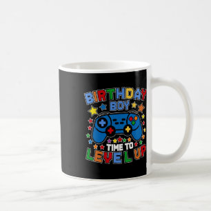 Verjaardagsfeestje Tijd om te Levelen Verjaardag V Koffiemok