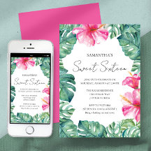 Verjaardagsfeestje Tropische Aloha Thema