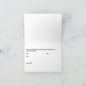 Verjaardagsfeestje Uitnodigen voor Zoon met Treint Bedankkaart (Binnen)