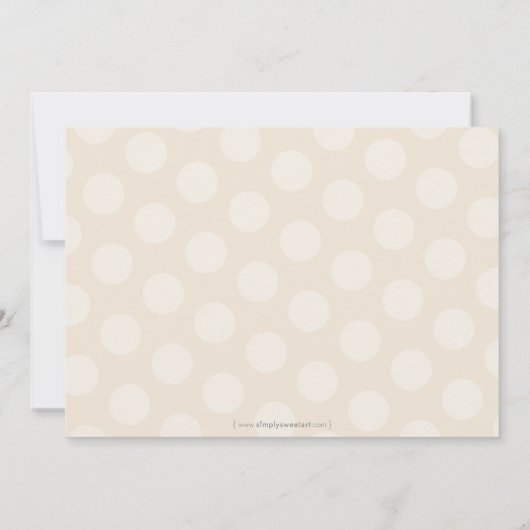 VERJAARDAGSFEESTJE UITNODIGT :: olifant + nummer 4 Kaart (Achterkant)