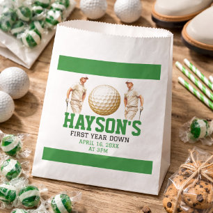Verjaardagsfeestje van 1 jaar: 'Year Down, Golf On Bedankzakje