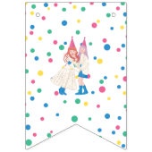 Verjaardagsfeestje van de Pastel Zusters Vlaggetjes (Eerste vlag)