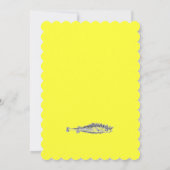 Verjaardagsfeestje van de visser kaart (Achterkant)