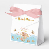 Verjaardagsfeestje van een magisch fee-zeemeermin  bedankdoosjes (Voorkant Zijde)