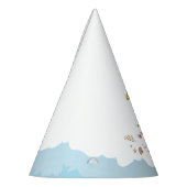 Verjaardagsfeestje van een magisch fee-zeemeermin  feesthoedjes (Links)