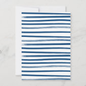 Verjaardagsfeestje van een politieagent kaart (Achterkant)