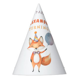 Verjaardagsfeestje van Little Fox Feesthoedjes