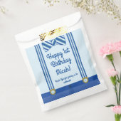 Verjaardagsfeestje van Little Man Bedankzakje (Gezegeld)