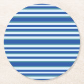 Verjaardagsfeestje van Little Man Ronde Kartonnen Onderzetter (Voorkant)