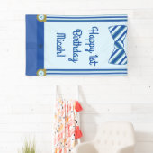 Verjaardagsfeestje van Little Man Spandoek (Insitu)