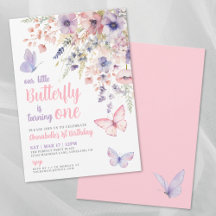 Verjaardagsfeestje van Roze Meisje Little Butterfl