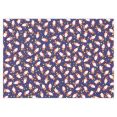 Verjaardagsfeestje van ruimteraketten tafelkleed (Voorkant (Horizontaal))