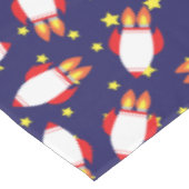 Verjaardagsfeestje van ruimteraketten tafelkleed (Gekanteld)