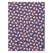 Verjaardagsfeestje van ruimteraketten tafelkleed (Voorkant)