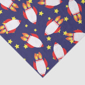 Verjaardagsfeestje van ruimteraketten tissuepapier (Detail)