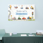 Verjaardagsfeestje Vervoer Spandoek (Beurs)