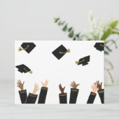 VERJAARDAGSFEESTJE VOOR AFSTUDEREN KAART (Staand voorkant)
