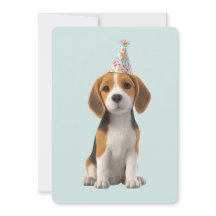 Verjaardagsfeestje voor Beagle