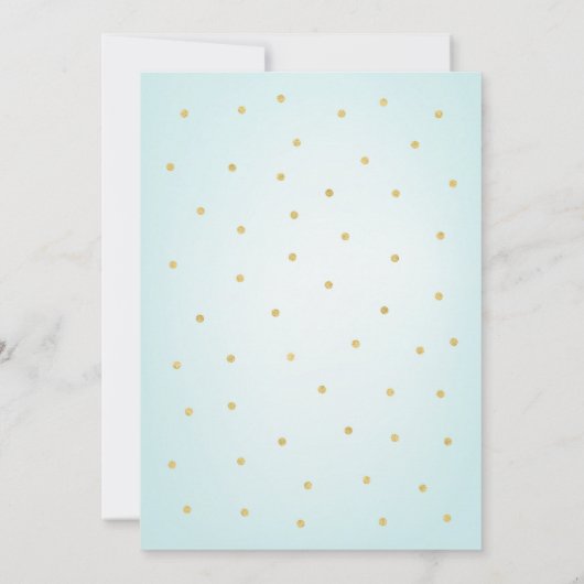 Verjaardagsfeestje voor één meisje in de zomer bij kaart (Achterkant)