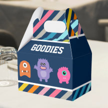 Verjaardagsfeestje voor een schattig monster